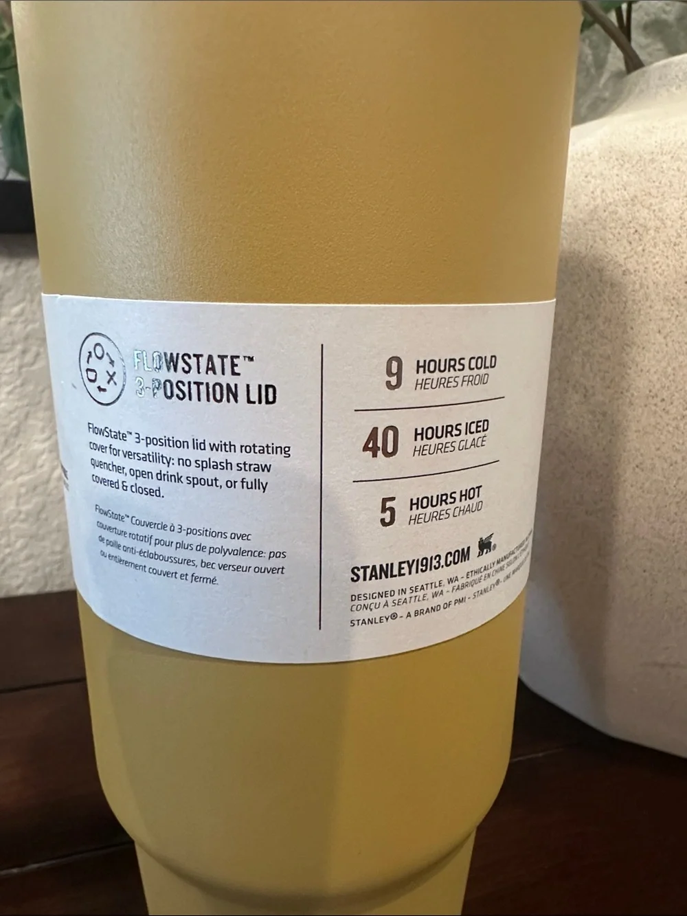 Stanley Quencher H2.0 Tumbler - Mustard - Picture 5 of 8